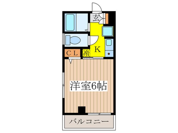 コ－ポラス小林の物件間取画像